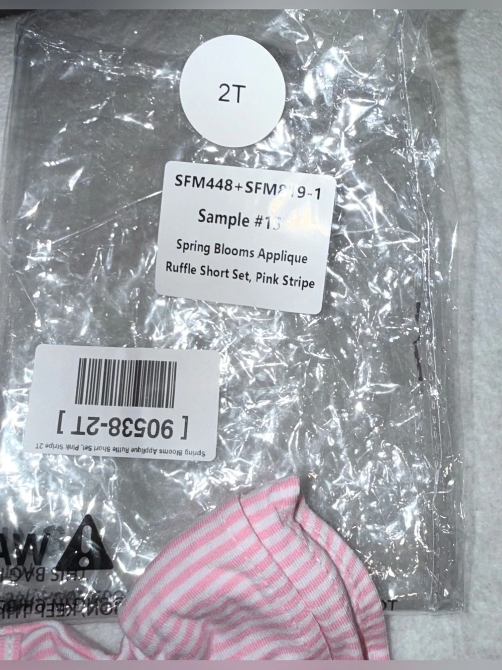 Stitchy Fish soft pink